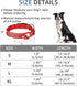 Reflective Dog Collar, Tag Dog Collar, Heavy Duty Dog Collar with Tag Holder Case, Adjustable Tag Accessories Pet Collar for Small Medium Large Do...
