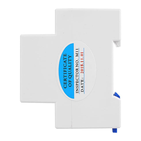 Single Phase Energy Meter 230VAC LCD KWH Electric Meter 5-32A 50Hz Single Phase DIN Rail KWH Meter Electricity Usage Meter Electricity Usage Monit...