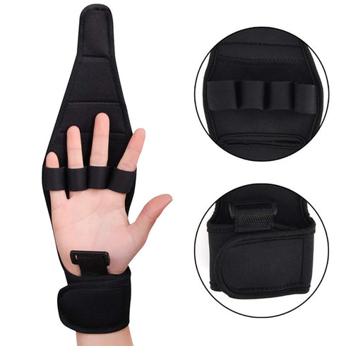 Finger Splint Brace ability,Finger Anti-Spasticity Rehabilitation Auxiliary Training Gloves For Stroke Hemiplegia Patient And Athlete Finger Unive...