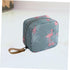 Beavorty Canvas Wallet for Women Cosmetic Bag Womans Wallets Flamingo Makeup Bag Small Makeup Bag Mini Cosmetic Bag for Women Girls Water Proof Sk...