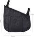 2 Pack Portable Side Sling Stroller Cargo Net ,Non-Slip and Adjustable Straps Storage Mesh Bag ,Food Storage ,Friut Storage Bag for Baby Stroller ...