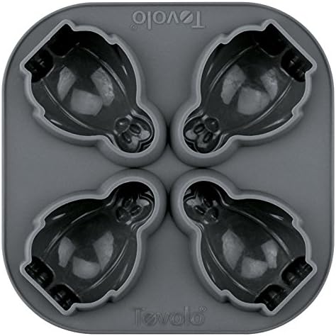 Tovolo Novelty Penguin Ice Cube Mold Trays, Flexible Silicone, Dishwasher Safe...