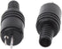 10PCS Male HiFi Speaker Tools Power Signal Black Adapter Accessories DIN Plug Screw Terminals 2 Pin Connector Black Abs+Metal Black Abs+Metal, As ...