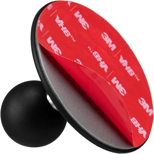 FANAUE Flex Adhesive Ball Base Compatible with RAM Mounts B Size Double Socket Arm, 1" Ball Head Adapter for Motorcycle Phone Mount Bike Phone Hol...
