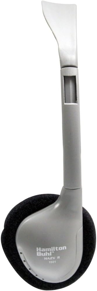 Hamilton Buhl Schoolmate On-Ear Stereo Headphone with in-line Volume, Blue (HA2V)......