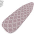 Encasa Ironing Board Covers (57"x22") Drawstring Tightening with Thick 3 mm Felt Padding, Easy Fit, Scorch Resistant, Printed - Mauve Tiles...