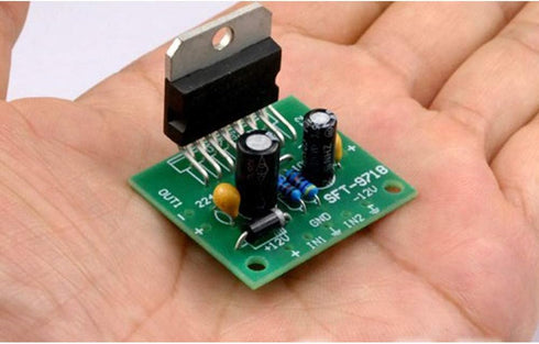 Comimark 2Pcs DC 12V TDA7297 Amplifier Board 15W+15W Dual-Channel Track Stereo Module Kit DIY...
