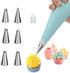 Piping Bag and Tips Cake Decorating and Baking Supplies Kit Includes Cupcake Icing Tips with Pastry Bag...