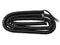 The VoIP Lounge 25 Foot Gloss Black Long Handset Receiver Curly Coil Cord for Landline Phone...