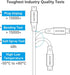 AGVEE 2 Pack 10ft USB-C OTG to Micro USB Cable, Braided Charger Data Sync Cord Charging Wire Adapter for Samsung Galaxy S7 S6, J7, J3, LG, PS4, Ki...
