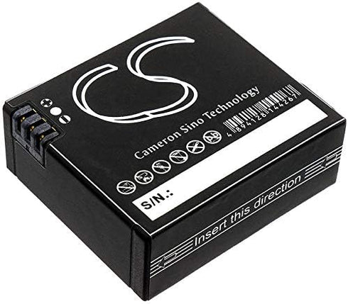 850mAh 3.7V Rechargeable Battery for ACC-D90 Fit for D90, S90, S91B, LyfeSilver, LyfeTitan, LyfeS72...