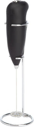 Primula Milk Frother With Stand, Handheld Whisk, Drink Foamer, Mini Blender Mixer For Coffee, Frappe, Bulletproof, Matcha, Espresso. Battery Opera...