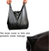 4 Gallon Trash Bag,Bathroom Trash Bags, Kitchen Garbage Bags, With Handle Black 90 Pcs for Office, Waste Basket, Disposable Plastic Outdoor Portab...