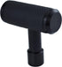 T Shifter Knob Leather Shift Knob Gear Shift Stick Head for Most Manual Automatic Vehicles (Black)...