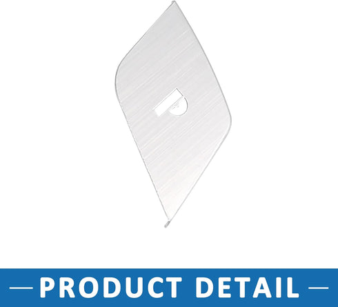 Gear Shift P Button Stickers Gear Shift Knob Lever Parking Button Cover Replacement for BMW X3 2018-2019 Silver Tone...