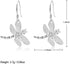 FIFATA Catwalk Sterling Silver 925 Women's Vivid Animals Small Dragonfly Pendant Drop Earrings...