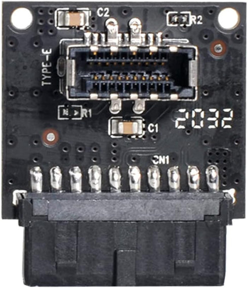 cablecc USB 3.1 Front Panel Socket Type-E to USB 3.0 20Pin Header Male Extension Adapter for Motherboard...