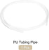 Pneumatic Tubing Pipe,8mm x 5mm Clear PU Polyurethane Tube,6.6FT 2M,PU Air Line Tubing Hose Tubes for Air Compressor,Fluid Transfer,Air Brake...