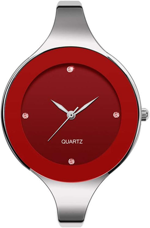 Weicam Luxury Ladies Bracelet Stainless Steel Bangle Wrist Watch Women’s Quartz Analog Watch Best Gifts...