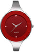 Weicam Luxury Ladies Bracelet Stainless Steel Bangle Wrist Watch Women’s Quartz Analog Watch Best Gifts...