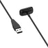 MOTONG Compatible with Fitbit Charge 6 USB Charging Dock Cable, Replacement USB Charger Charging Dock Cable with Reset Button Compatible with Fitb...