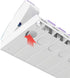 Ezy Dose Weekly (7-Day) AM/PM Pill Organizer, Vitamin and Medicine Box, Small Pop-out Compartments, 2 Times a Day, Blue and Purple Lids...