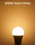 Torkase Outdoor Dusk to Dawn Light Bulbs- No Timer Required, 12W(100W Equivalent), 3000K Warm White, E26 A19 Automatic Sensor LED Bulbs, Built-in ...