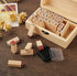 N/B Wooden Rubber Stamps Kit, Fashionclubs 36pcs Vintage Alphabet Letter Number Set, Craft Ink Stamp Stamper Seal Set with Storage Box - For Card ...