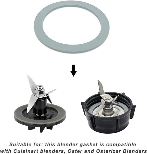 Blender Sealing Ring Gaskets O-Ring Gasket Seal O-Gasket Rubber Compatible with Oster and Osterizer Blender Models (4 Pack)...