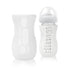 Olababy Silicone Sleeve for Avent Natural Glass Baby Bottles (8 oz, Translucent)...