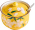FUYU Hand-painted Flower Ceramic Condiment Pot Seasoning Jar Sugar Bowl with Lid and Spoon...