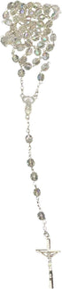 Lito First Communion Candle Set for Boys - White Silver Cross Candle Set Kit for Holy 1st Communion - (English)...