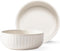 Fringe Studio Canvas Stream Small Ribbed Bisque Pet Bowl, PetShop Collection (506001)...