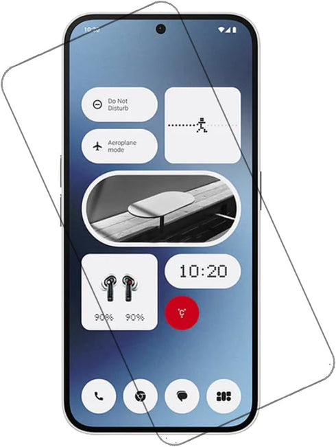 2 Pack for Nothing Phone 2a High Clear Tempered Glass Screen Protector 9H Frontier Protective Protector...