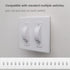 Wall Switch Guard, ILIVABLE Childproof Light Switch Plate Covers Protects Your Circuits from being Accidentally Turned On or Off by Children and A...