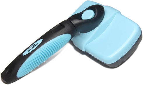 Maxpower Planet Self Cleaning Dog Slicker Brush - Slicker Brush for Dogs - Gently Removes Loose Undercoat, Mats and Tangled Hair for Dogs and Cats...