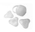 purifyou Nipple Shields for Nursing Breastfeeding Newborn, 24mm / 20mm / 18mm / 16mm, Set of 3 Silicone Nipple Shield with Free Case Latch Assist ...