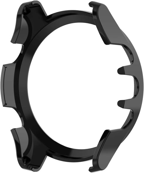 MOTONG Transparent PC Protective Case Cover Shell for Garmin Forerunner 945 and Garmin Forerunner 935, Soft and Durable(PC Black)...