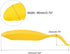 uxcell Silicone Spoon Rest, 7.68" x 3.74" Heat Resistant Kitchen Utensil Holder Spatula Ladle Rest for Counter Stove Top, Yellow 4Pcs...
