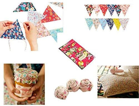 100 Pieces 6'' x 6''100% Printed Cotton Quilting Fabric Patchwork Precut Fabric Quilt Squares DIY Sewing Quarter Bundle Fabric for DIY Craft Embel...