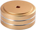 4 Pieces 40x20mm Aluminum HIFI AMP Speaker Isolation Stand Turntable DAC Feet Pad Gold...