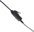 CLP1010e Earpiece CLP1080e Earpieces C-Swivel Radio Ear piece Walkie Talkie Headset with PTT Mic Compatible with Motorola CLP 1010e CLP1040e CLP 1...