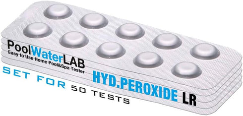 Reagents for - Pool Lab, PoolWaterLAB, Water Tester (Hyd. Peroxide LR Photometer)...