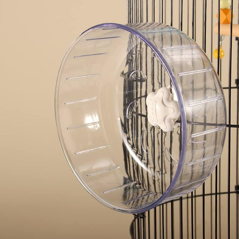 GOLDEAL 6.7Inchs Silent Hamster Wheel, Hamster Toys for Hamster Cage, Super Mute Spinner Exercise Running Wheel for Small Hamsters, Gerbils, or Mi...