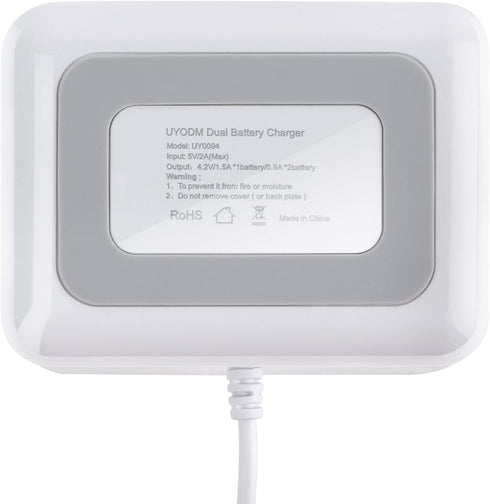 Charging Station Compatible with SimpliSafe Outdoor Camera Battery,Dual Port Charger for SimpliSafe Battery Only...