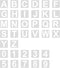 4-inch Alphabet Letter Stencils and Number Stencils for Spray Painting, Set Include 36 PCS Letter Stencils for Painting on Wood, Wall, Glass, Canv...