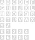4-inch Alphabet Letter Stencils and Number Stencils for Spray Painting, Set Include 36 PCS Letter Stencils for Painting on Wood, Wall, Glass, Canv...