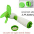 JDYYICZ Mini Handheld Fan Personal Fan Battery Soft Foam Blades Powered for Home and Travel (Green 1pcs)...
