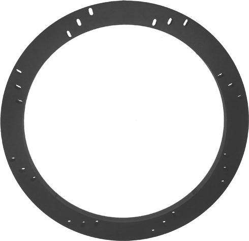 8" Subwoofer Speaker Spacer Depth Extender Extending Ring - 1/2" thick - ID: 7 1/8" OD: 8 7/8" - SSK8KQS - Stackable - Perfect For Framing Fibergl...