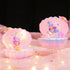 PRETYZOOM Table Lamps Desk Lamps Night Light Mermaid Teen Room Decor Aesthetic Lamps for Bedroom Home Light Decor Small Lamps for Small Spaces Nig...